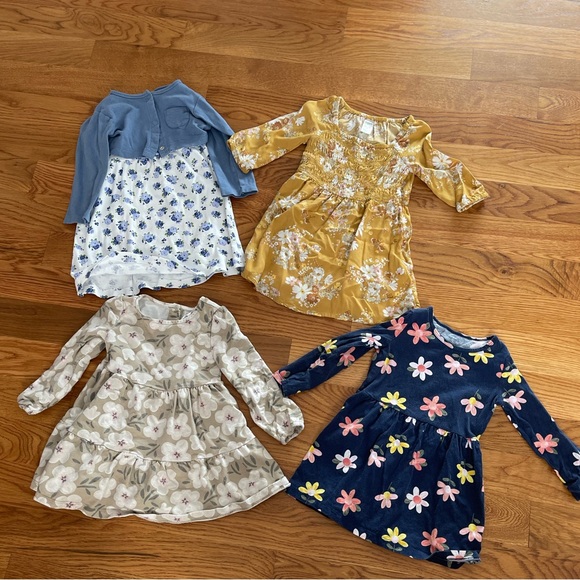 Carter's Other - BUNDLE of 4 Dresses of 3T Girls